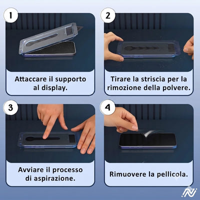 Vetro protettivo Arctiqo™ 3 in 1
