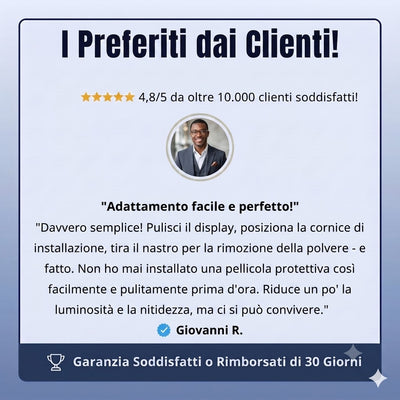 Vetro protettivo Arctiqo™ 3 in 1